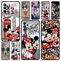 minnie mouse mickey love phone case for samsung galaxy a50 a10 a70 a30 a20e a40 a90 a80 a60 note 20 ultra 10 plus 9 8 cover