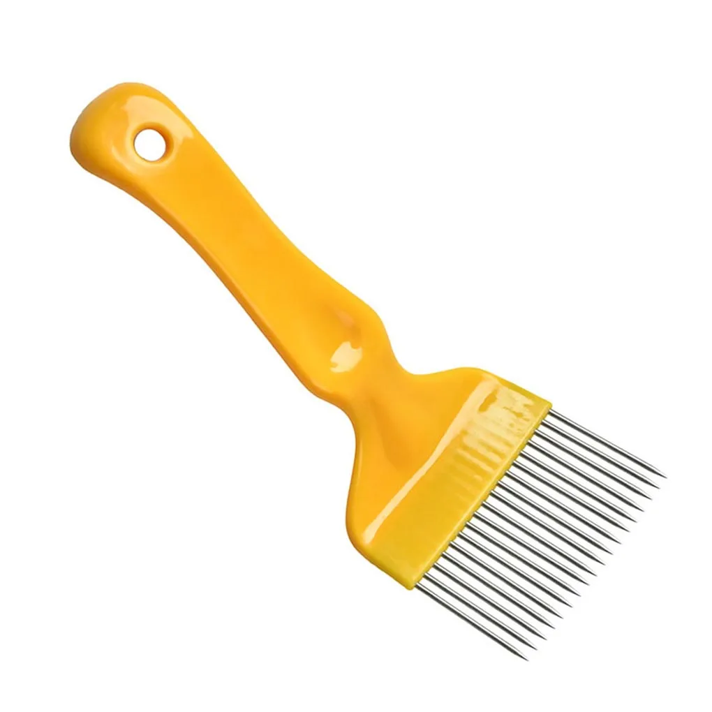 

Stainless Steel Bee Keeping Uncapping Honey Comb Fork 18 Tines Beekeeping Bee Hive Hand Tool New