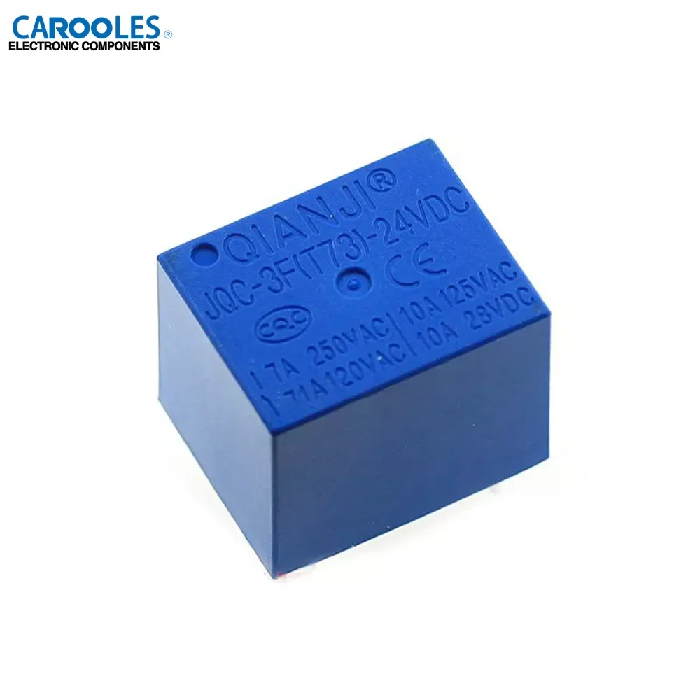 Реле DIP5 JQC-3F(T73)- 5VDC 12VDC 24VDC 5В 12В 24В T73 10A
