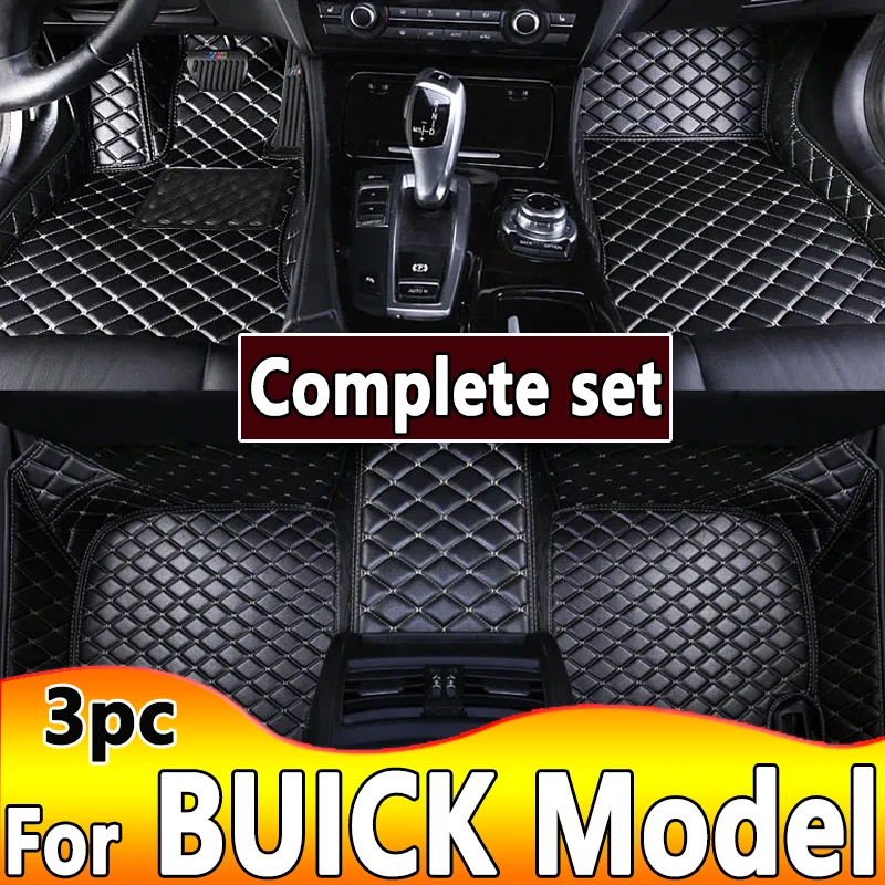 

Car Floor Mats For BUICK GL8 Lucerne Rendezvous VELITE 5 Royaum Envision Park Avenue Century Cascada Rainier Car Accessories