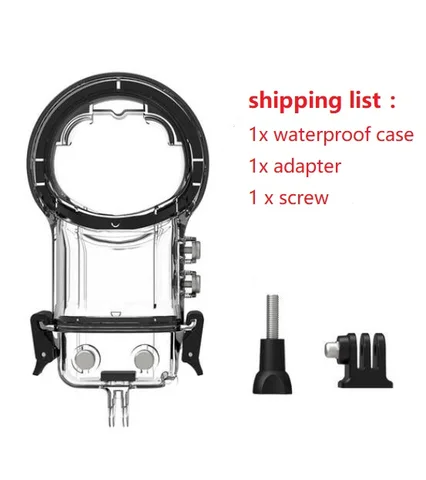Чехол для дайвинга для Insta360 X3, водонепроницаемый чехол 50 м для Insta360 ONE X3, защитный чехол для подводной коробки, корпус для дайвинга, аксессуары для камеры X3