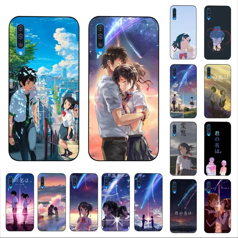 

Anime Your Name Phone Case for Samsung A51 01 50 71 21S 70 10 31 40 30 20E 11 A7 2018