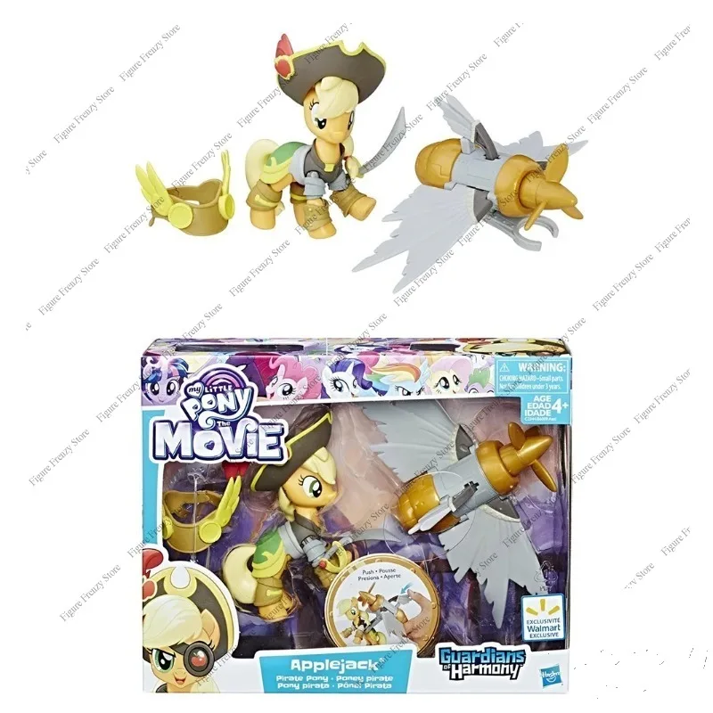 Фото Специальное предложение: Hasbro My Little Pony The Movie Guardians Harmony Applejack Captain Celaeno, фигурка Бойла, игрушки Mol, подарки для детей №2