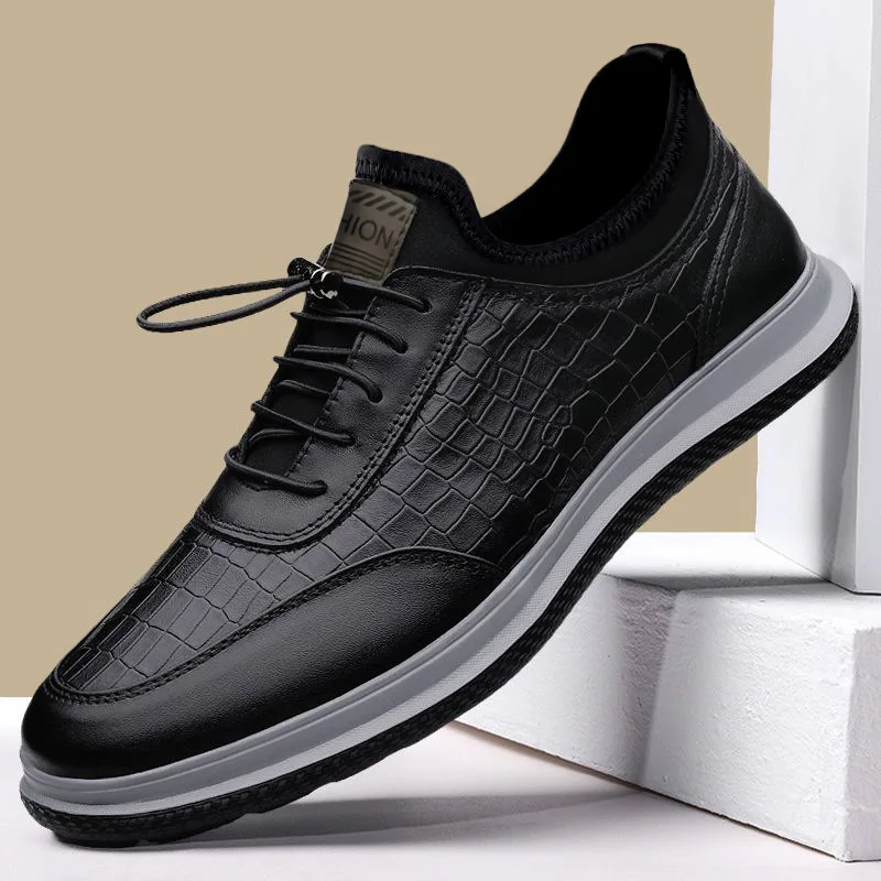 

2023 Men's Shoes New Casual Leather Shoes Breathable Men Soft Sole Soft Surface Leather Shoes Men Shoes Mens Loafers