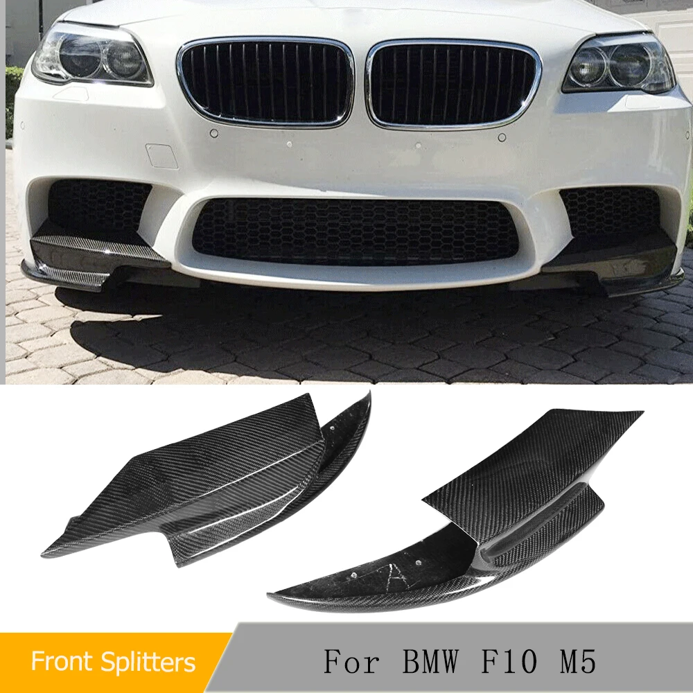 

Карбоновые передние бамперы для BMW 5 серии F10 M5 2011 - 2017 2 шт./компл. автомобильный Стайлинг