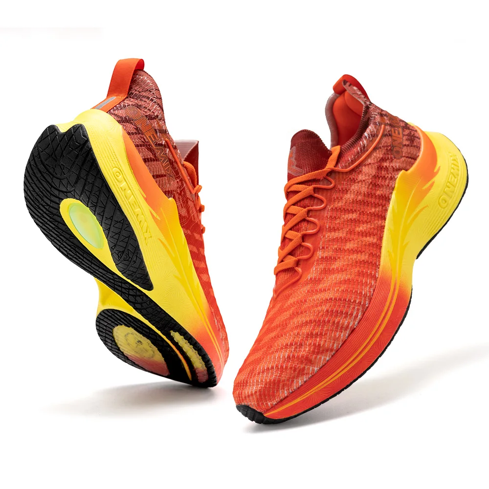 ONEMIX Professional Running Shoes for Men Breathable Athletic Training Sport Shoes Outdoor Waterproof Non-slip Original Sneakers