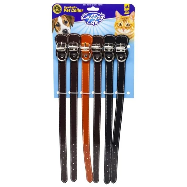 

201640-1 Doglife Dogs For Leather Neck Collar 2,0x43cm 406854324