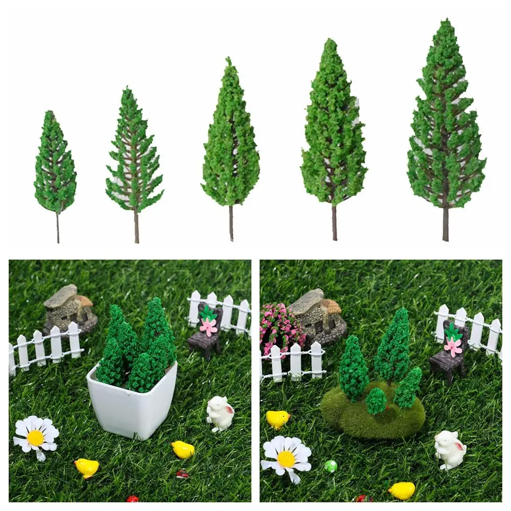 

DIY Transfiguration Scenery Landscape Train Railroad Decoration Trees Model Railroad Layout Building Green Model Tree