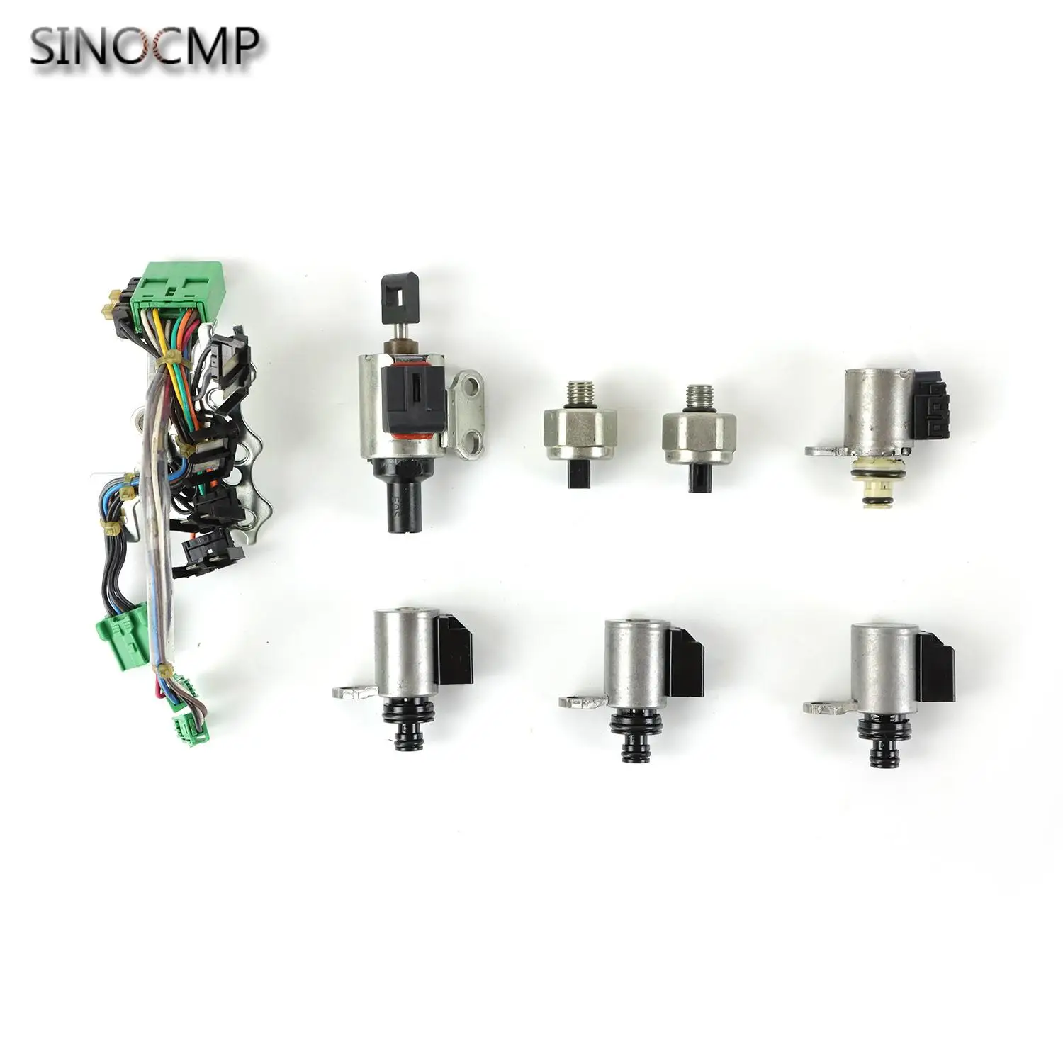 

Комплект соленоидов трансмиссии CVT JF011E RE0F10A для Altima Rogue Sentra Caliber, детали клапана автоматической коробки передач, автомобильные аксессуары