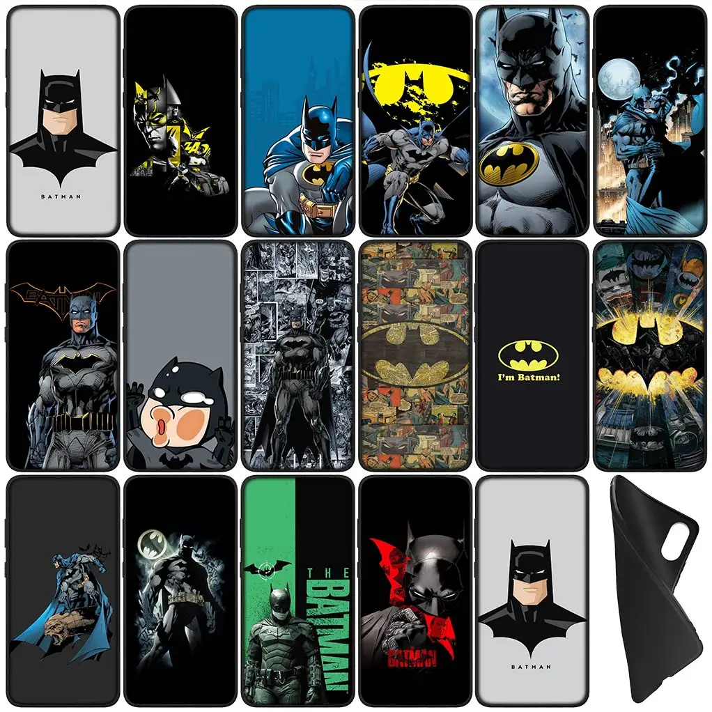 B-Batmans плакат B-BAT Man чехол для телефона гибкий Корпус Samsung Galaxy S22 S21 S20 Fe Ultra S8 Plus + S7 Edge