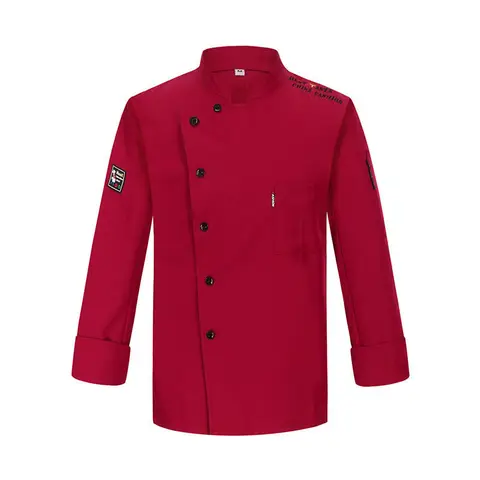 Униформа для шеф-повара Мужская, черная, с логотипом