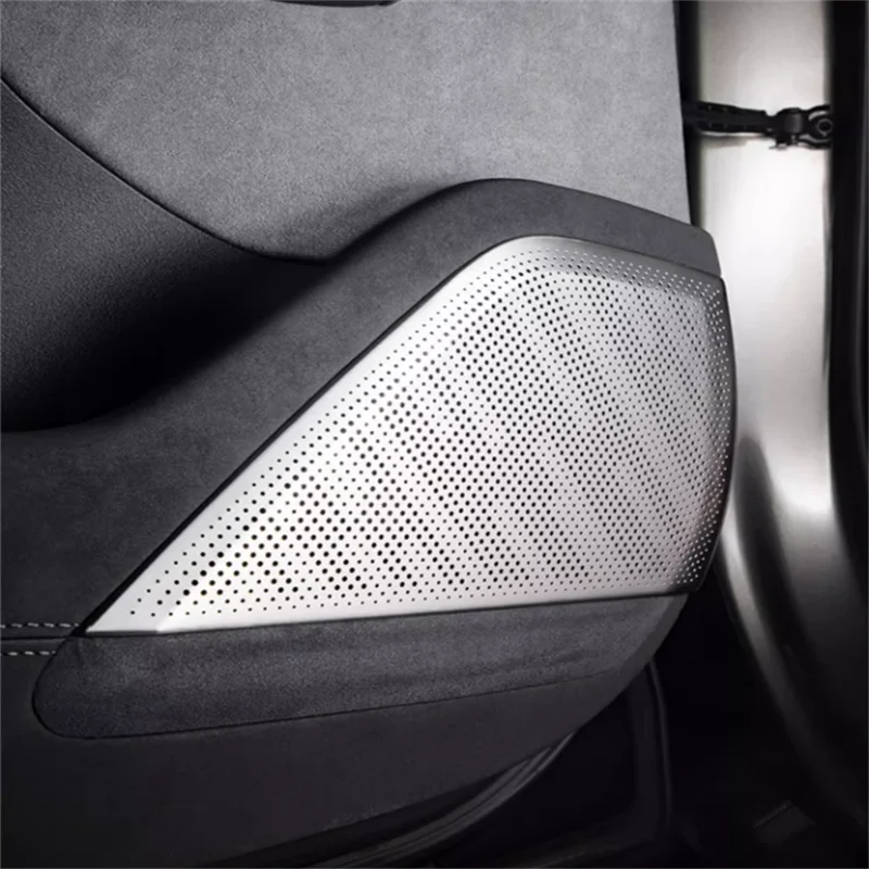Фото Автомобильная внутренняя накладка для LHD GEELY ZEEKR 001 2024, лампы для чтения на крыше, столб, стереодинамик, накладка на крышку громкоговорителя №3