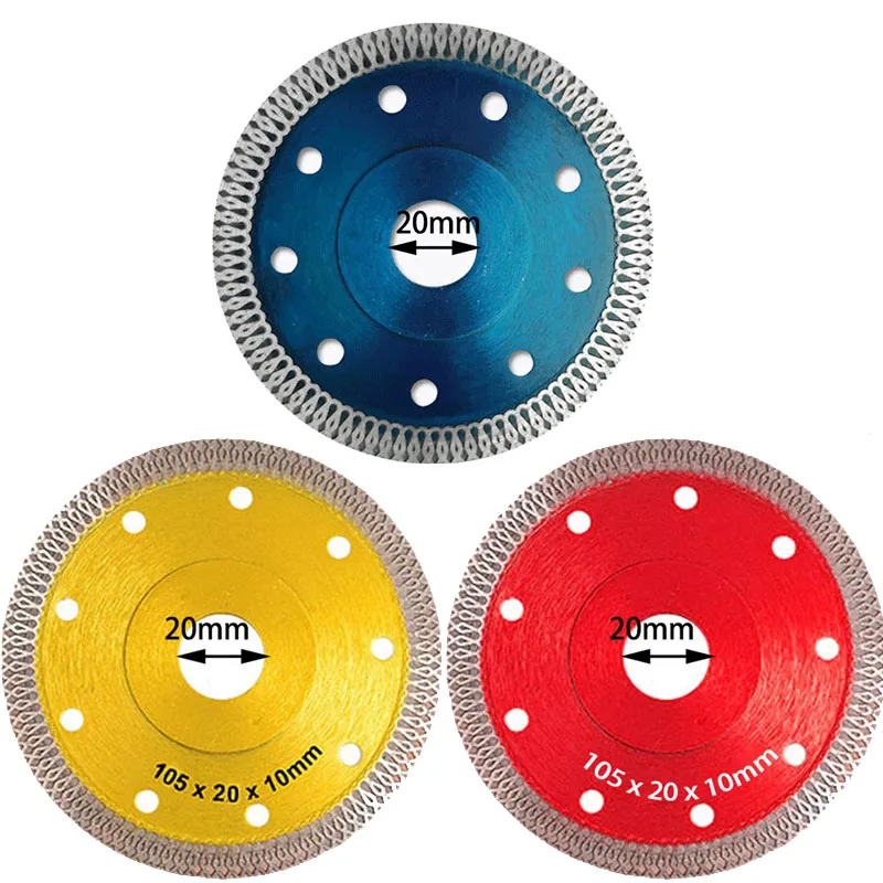 

105-125mm Diamond Cutting Disc Tiles Ceramic Diamond Grinder Blade Marble Cutting Disc Angle Grinder Discs Circular Saw Disc