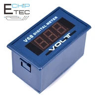 free shipping v68 digital display ac voltmeter ac 0 600v 380v digital voltage meter compatible with 85l17