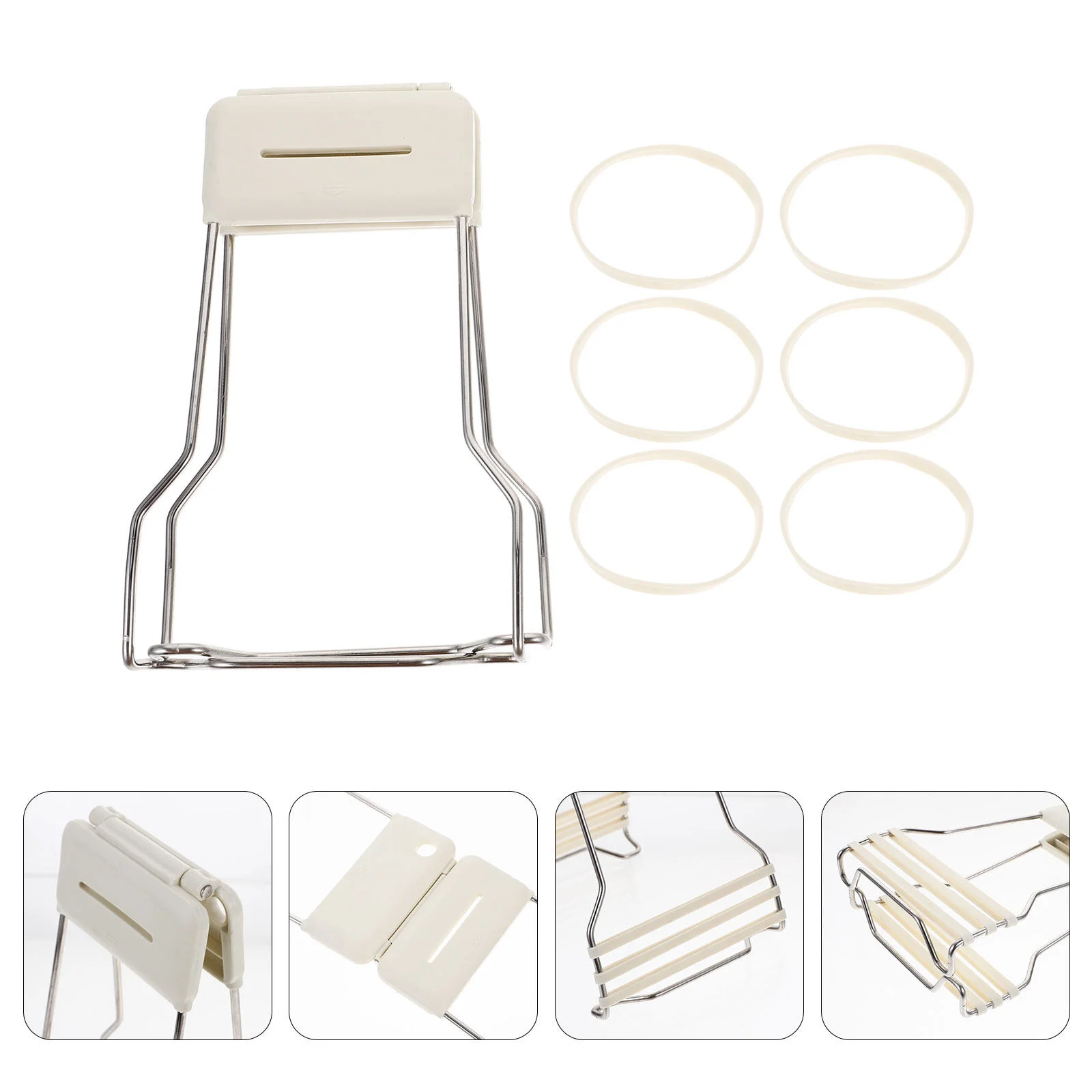 

Silicone Utensil Rest Bowl Holder Pan Gripper Anti-scalding Dish Kitchen Tableware Plate Clip Pizza Grippers