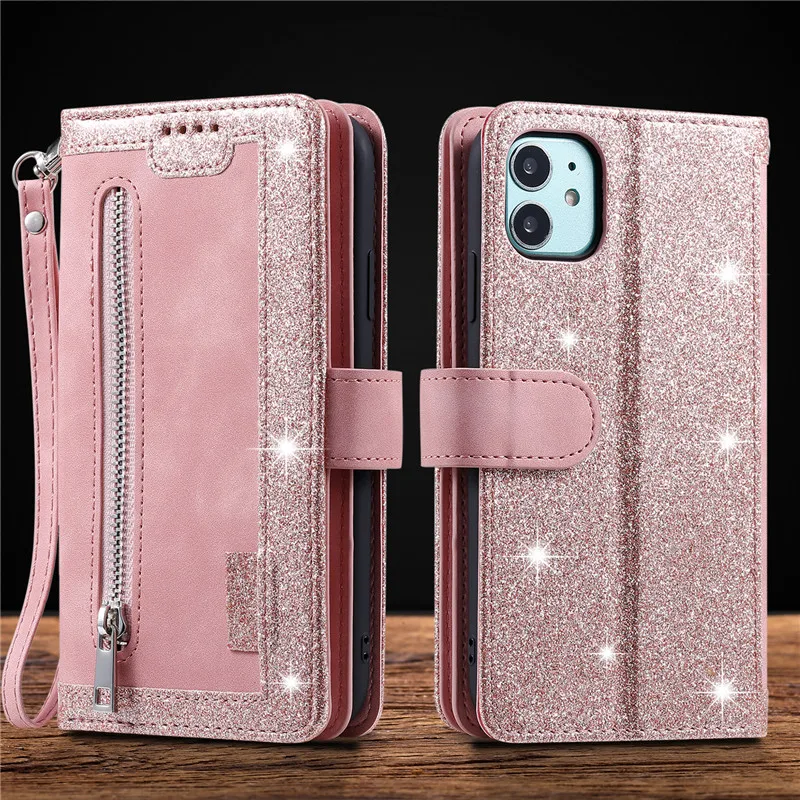 Multi 9-Card Slot Case For Oneplus 11 11R 5G Flip Case OnePlus Ace Pro Leather Wallet Zipper Cover One Plus Ace2 10T 11R 11 R