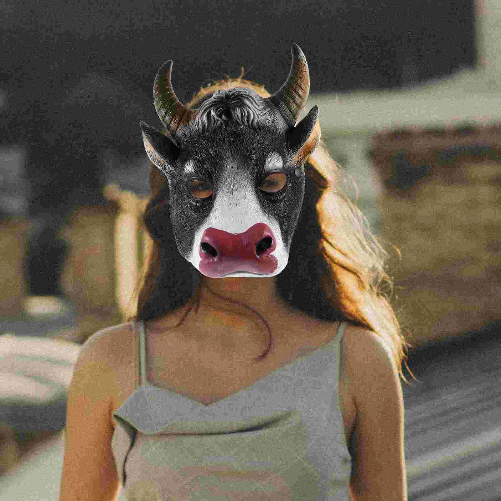 Маска лошади животное Хэллоуин реквизит макияж костюм платье косплей орнамент