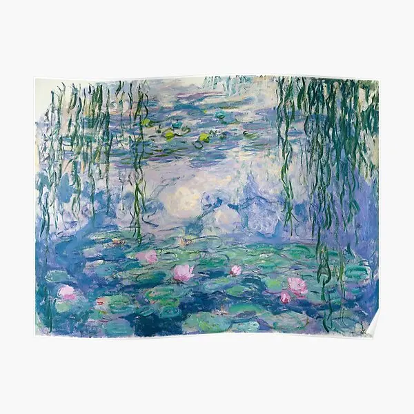 

Water Lilies Claude Monet Fine Art Poster Decor Mural Room Decoration Modern Print Vintage Wall Art Painting Picture No Frame