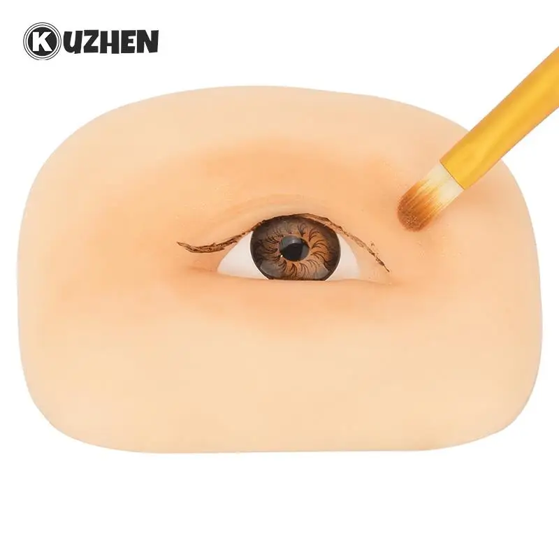 

Premium 5D Eyebrow Tattoo Practice Skin Eye Makeup Silicone Training Pad for Makeup Beauty