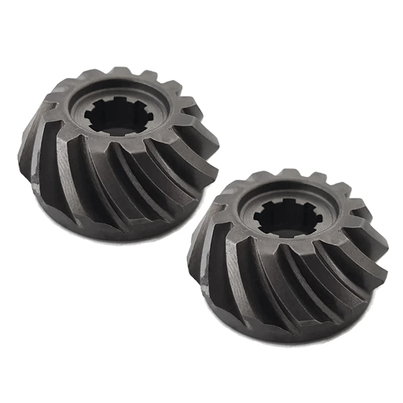 

2X Boat Motor Pinion Gear Bevel For Yamaha Outboard 6E7-45551-00 01 F9 F9.9 F15 9.9HP 15HP 13T 2/4-Stroke Before 1996