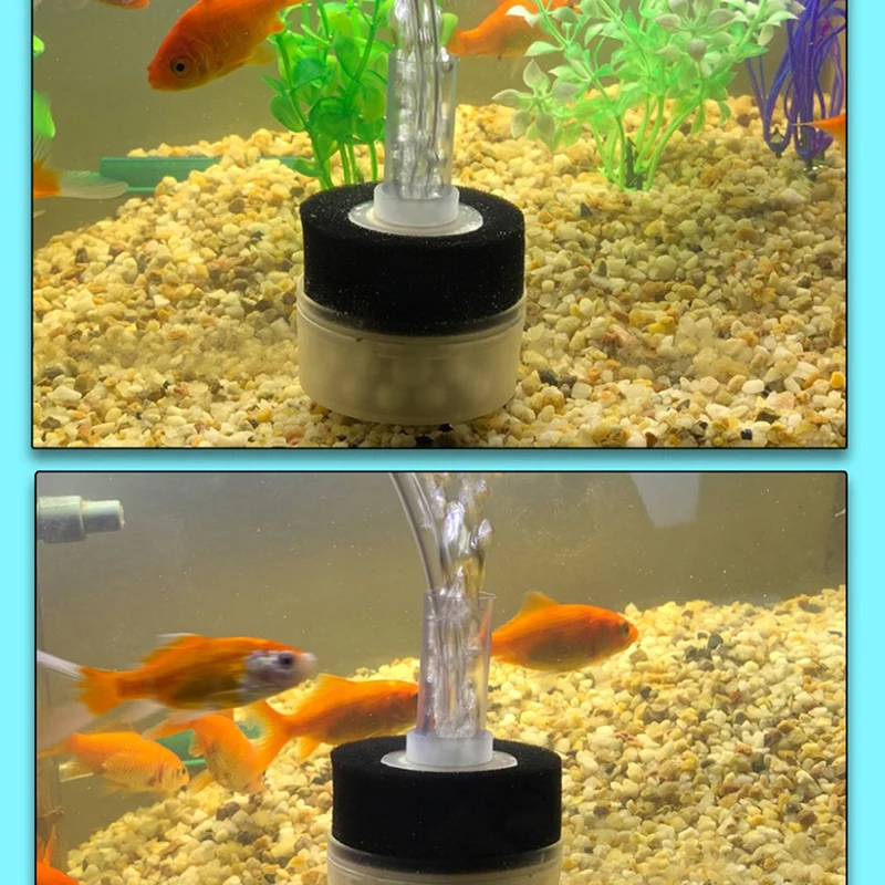 

1pc Air Driven Filter Sponge Aquarium Filter Mini Air Filter Sponge No Blockage Water Filter Aquarium Fish Tank Accessorios