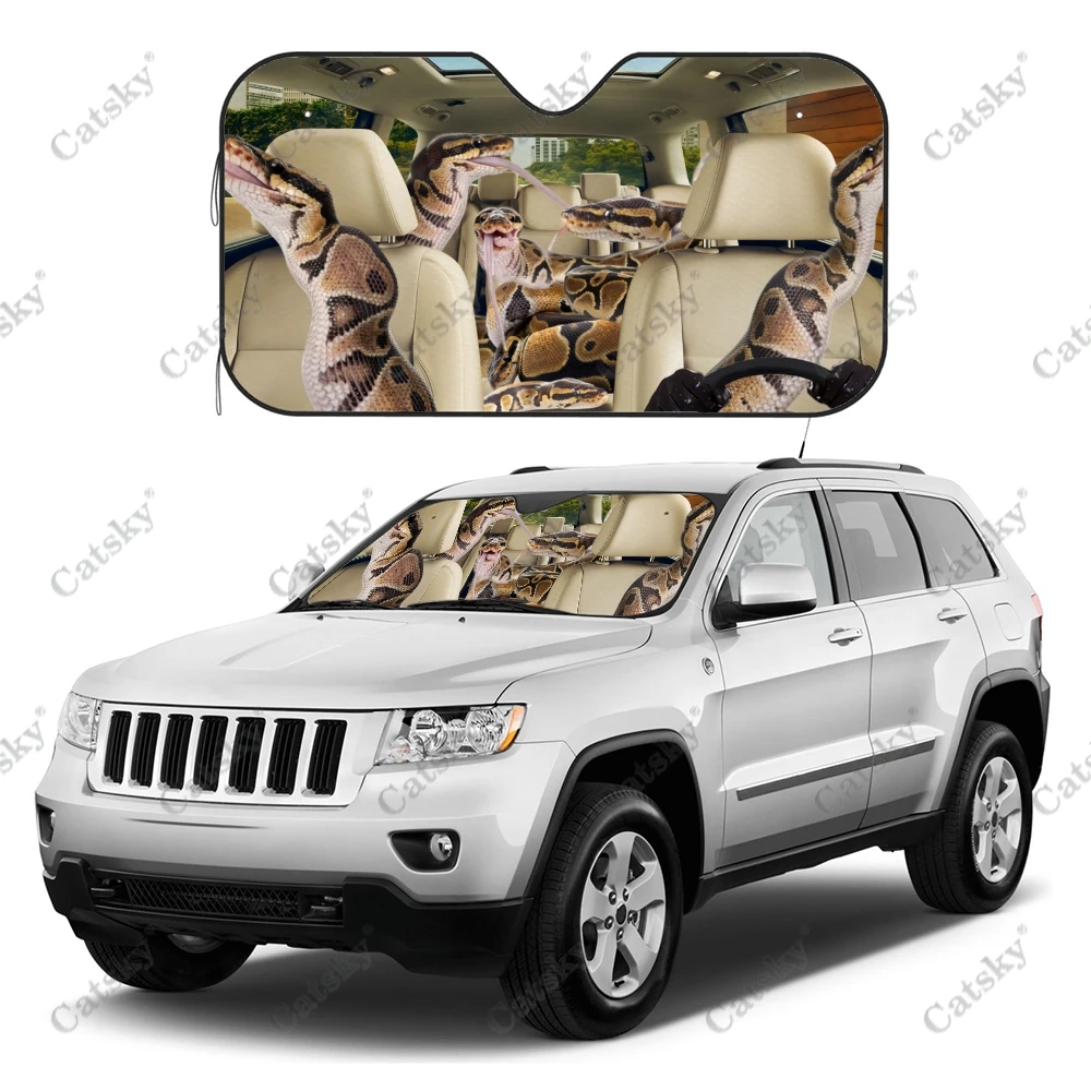 Солнцезащитный козырек для автомобиля питона складной от солнца лобового стекла