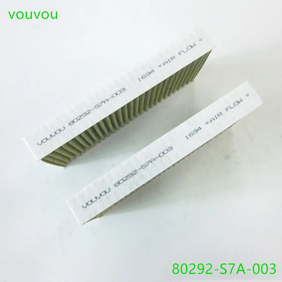 Фото vouvou Автоаксессуары 80292-S7A-003 сажевый фильтр PM 2.5 для салона Honda CIVIC 1999-2006, CR-V II 2001-2006, FR-V №3
