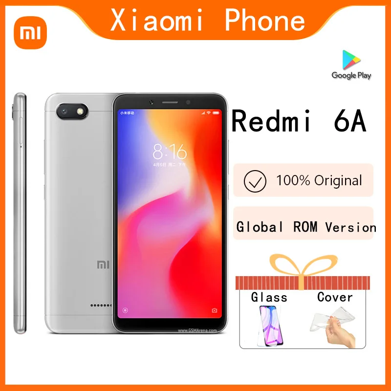 original Xiaomi Redmi 6 /6A/ 6 PRO celular googleplay smartphone Fingerprint Octa-core Globa ROM version
