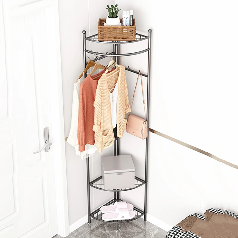 Угловые вешалки органайзер для одежды сверхмощная стоячая стойка животных