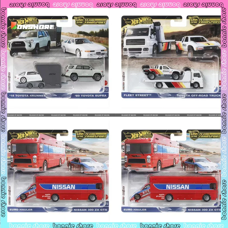 Hot Wheels Car Culture Team Transport Model 1/64 Toyota Subaru Nissan Zx Simulation alloy Cras Boy Collection Gift