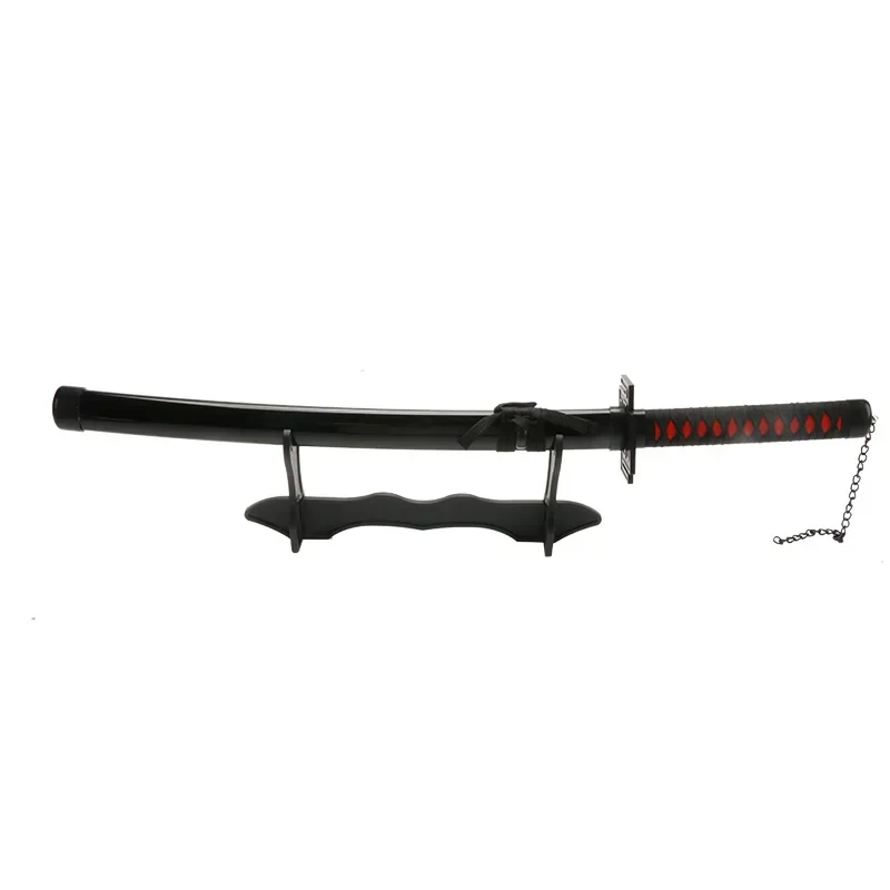 80 см аниме мечи детская молодежная игрушка косплей Katana BLEACH Ichigo Kurosaki Zangetsu меч