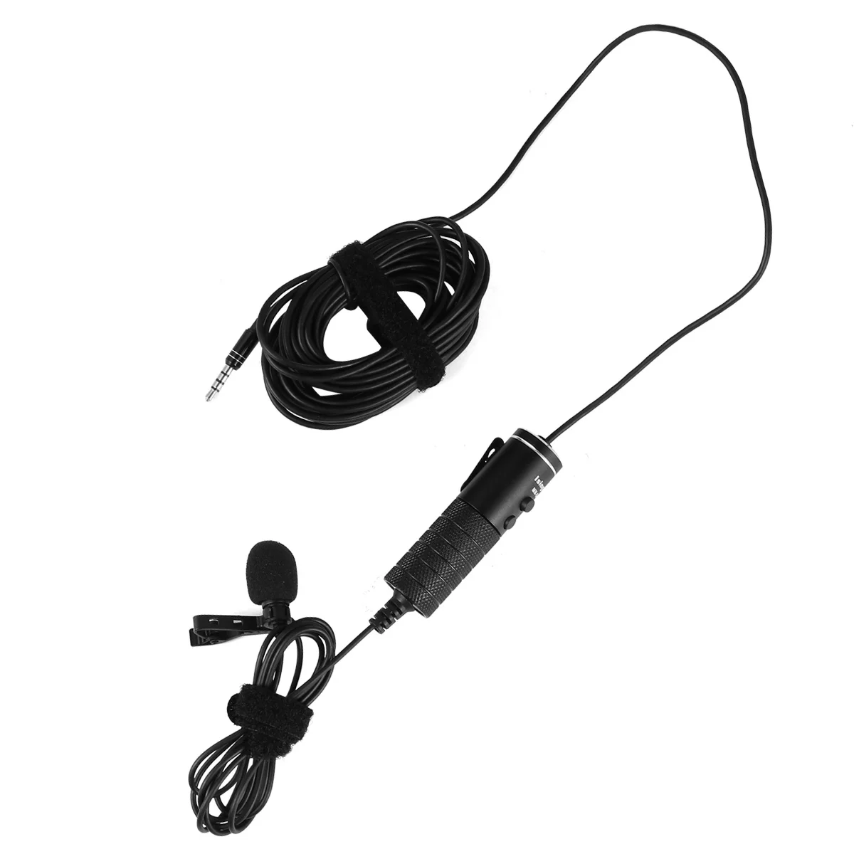 

Lavalier Microphone Clip on Microphone Lapel Hands- free Omnidirectional Condenser Microphone for Desktop Computer Laptop