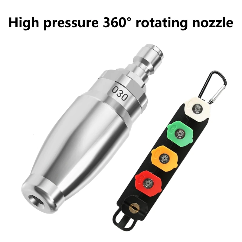 Вращающаяся турбонасадка высокого давления для мойки быстроразъемное