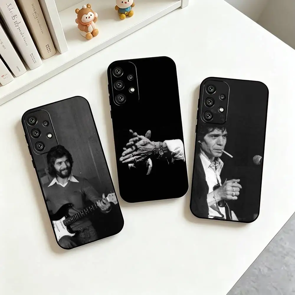 Фото Чехол для телефона Singer Camaron De La Isla для Samsung S25, S24, S21, S22, S23, S30, Ultra, S20, Plus, Fe, Lite, Note, 10, черный чехол №1
