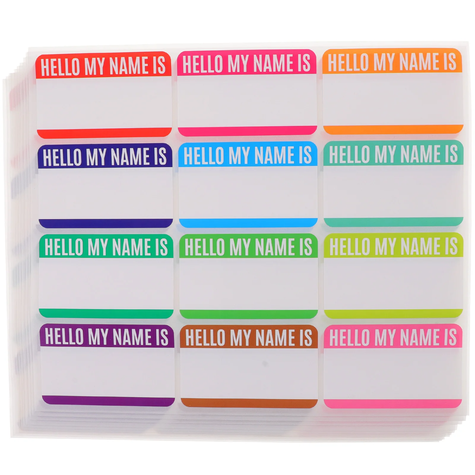 

10 Sheets Name Sticker Baby Labels Daycare Custom Stickers Waterproof Tags Gift Bottles Pvc Self-adhesive Preschool Scrapbook