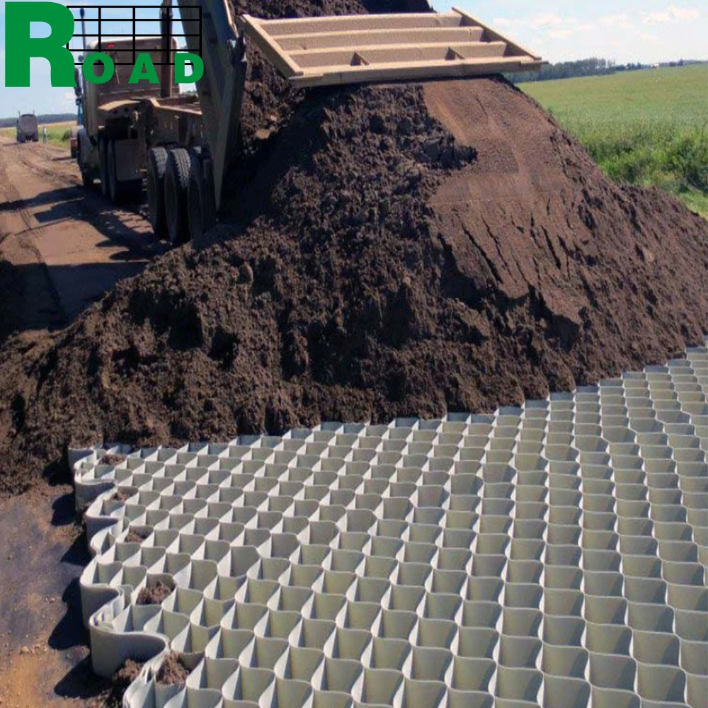 Фото Геосетка HDPE текстурированная и перфорированная для подъездных дорог, 150-330-1.5 мм - Цена за небольшие образцы №1