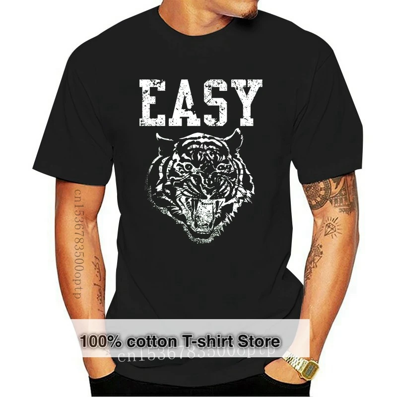 

EASY TIGER HUMOR FUNNY MEME PARODY Mens Green T-Shirt
