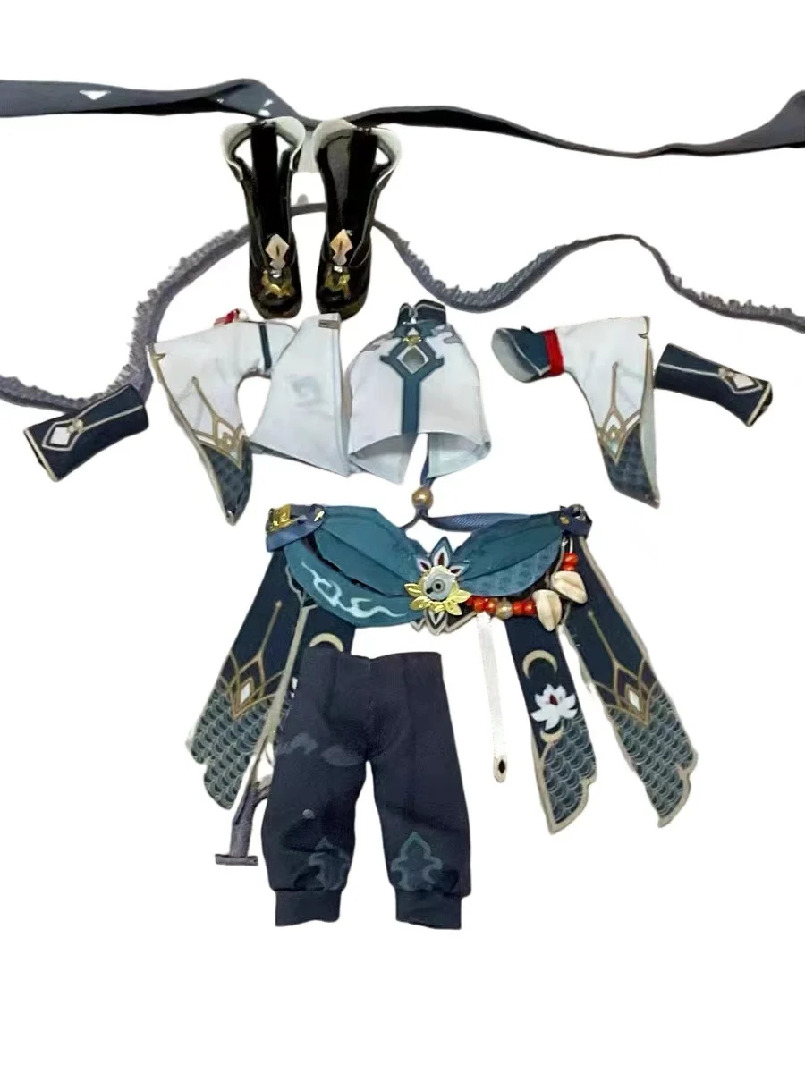 Парик для кукол Imbibitor Lunae модный аксессуар Ob24 с окрашенными волосами надписью Honkai: