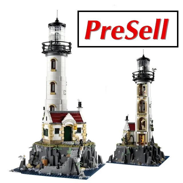 

PreSell 2022 2065PCS New Sea Lighthouse 21335 Assembled Model Building Block Bricks Kit Children Educational Toy Gift Set