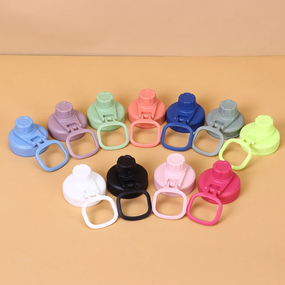 Женская Портативная Цветная Пластиковая Крышка Для Бутылки С Водой Ручкой 12–64