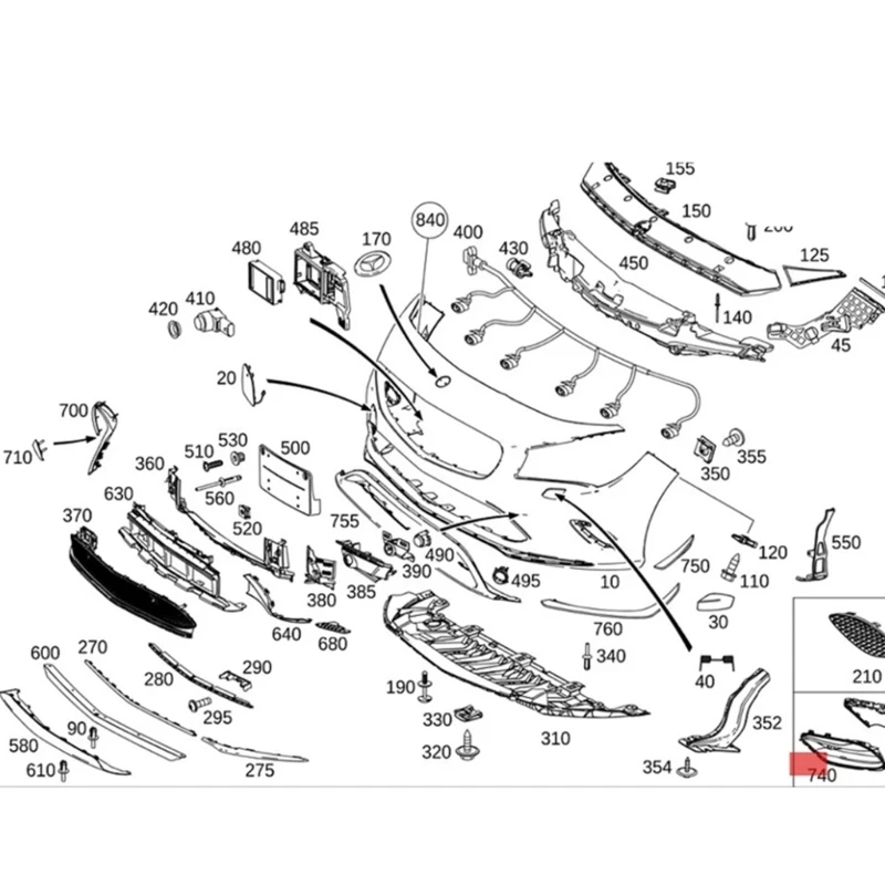 1 пара сменных противотуманных фар решетка переднего бампера для CLA180 CLA200 CLA250