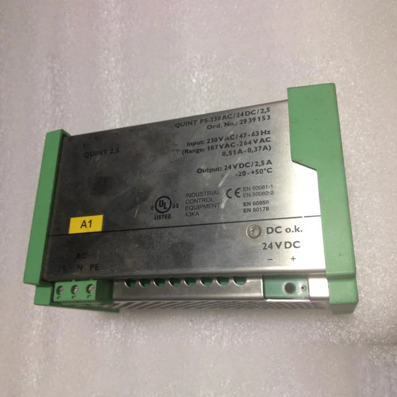 2939153 QUINT PS-230AC/24DC/2 5 24V5A для блока питания PHOENIX
