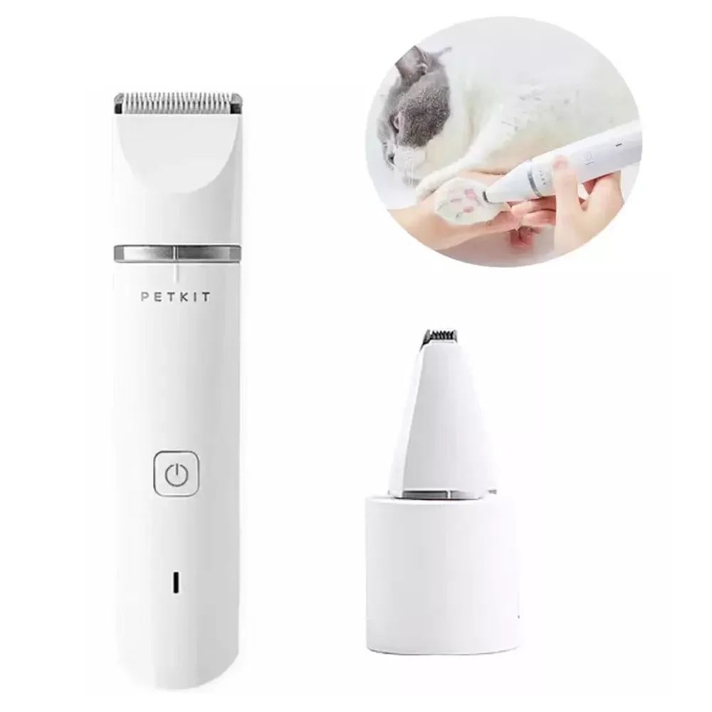 

Low Noise Pet Clipper Dog Hair Clipper Ear Eyes Hair Clean Shaved Foot Hair Trimmer Teddy Grooming Rechargeable