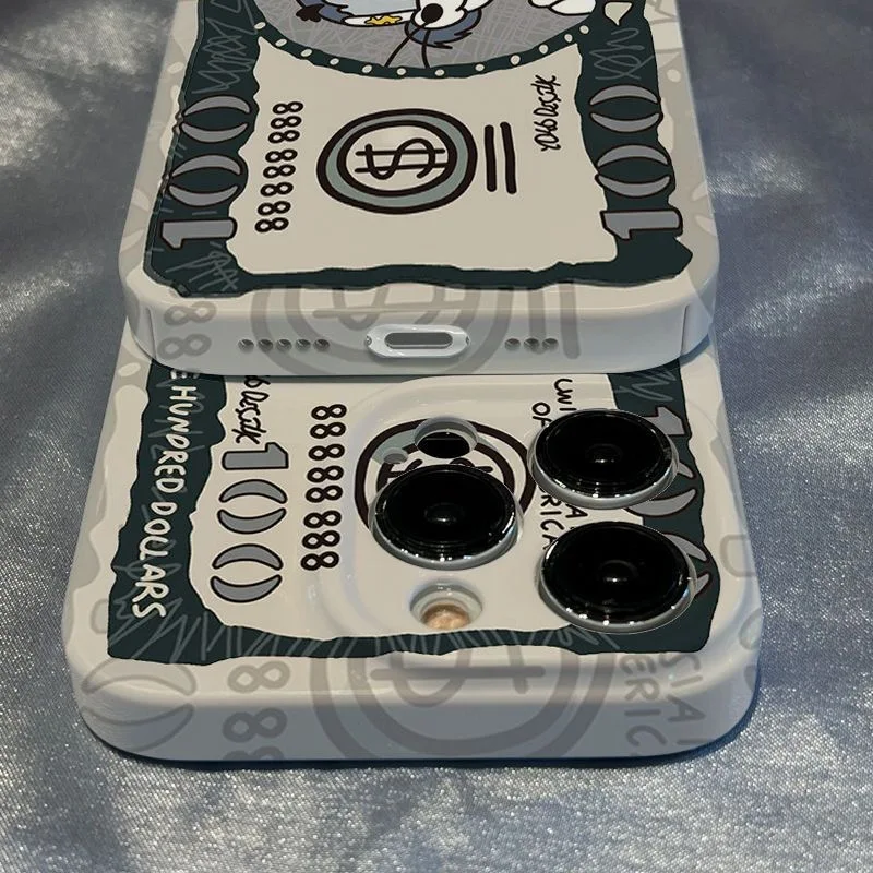 Dollar cat and mouse Phone Case for OPPO Reno 5 6 7 7Z 8 8T F9 F11 R15 R17 Find X3 X5 Se Pro 5G Glossy HD Hard PC Cover