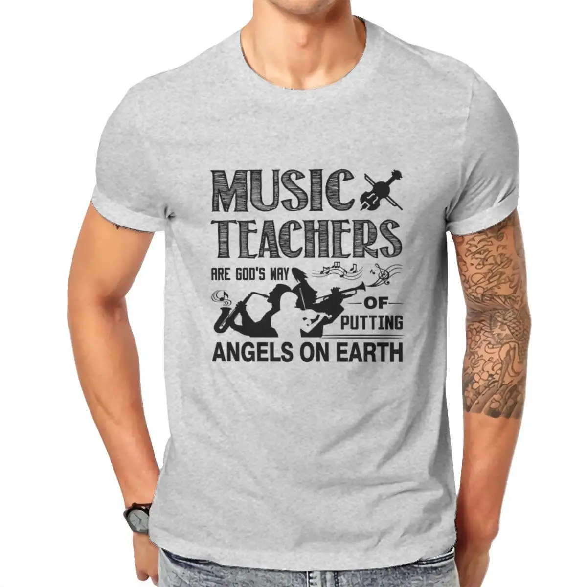 

Wholesale Music Teacher Shirt Unisex Jersey T-Shirt Kawaii 2021 JapaneseStyle Male Clothing 103341