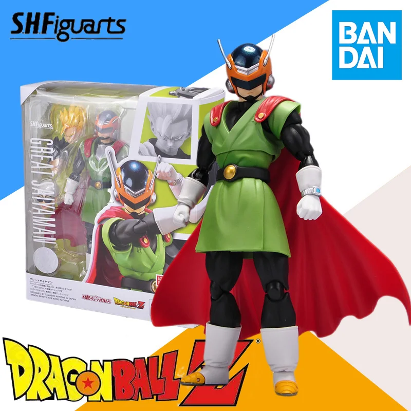 

Bandai Original Box S.H.Figurats SHF Dragon Ball GREAT SAIYANMAN Anime Action Figure Fight Model Toy Gift for Children kid