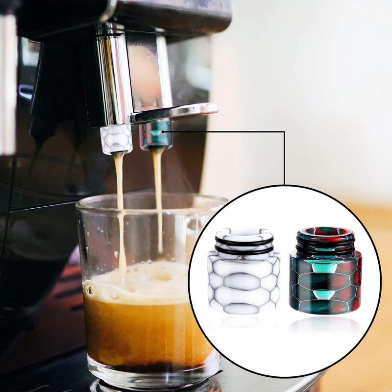 

810 Drip Tips Replacement Honeycomb Standard Cigarette Holder Connector Cover Quick Fitting for Coffee Machine Favors Ice Maker