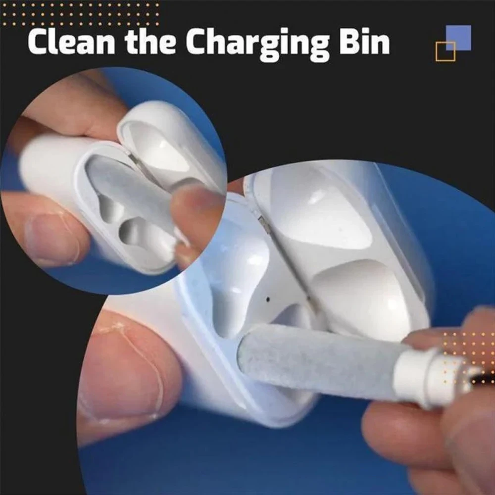 

Airpod Cleaner Kit,Cleaner Kit for Airpods Pro 1 2 Earbuds,Bluetooth Earphones Case ,Cleaning Tools for Huawei Samsung MI