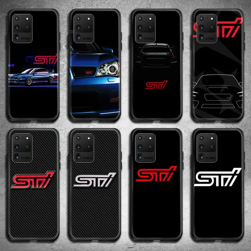 

car WRX Sti Logo Phone Case For Samsung Galaxy S21 Plus Ultra S20 FE M11 S8 S9 plus S10 5G lite 2020