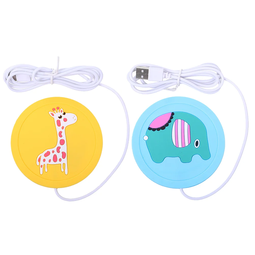 

Coaster Warmer Cup Mug Warming Heating Heatercoffee Warm Plate Thermostatic Bottle Silicone Heated Tea Drink Usb Beverage